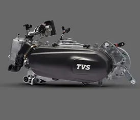 Powerful Engine of TVS Jupiter 125