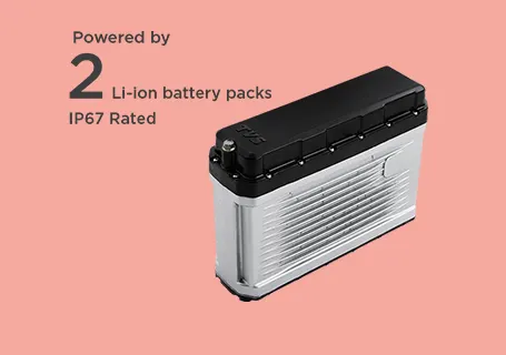 Li-on Battery of TVS iQube Electric Scooter