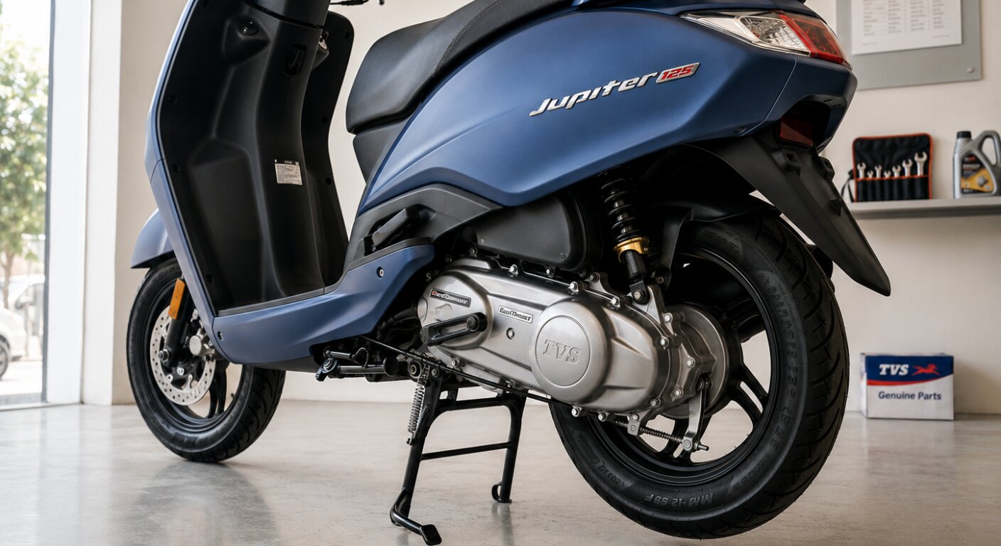 Low maintenance TVS scooter built for reliable fleet operations in Malta