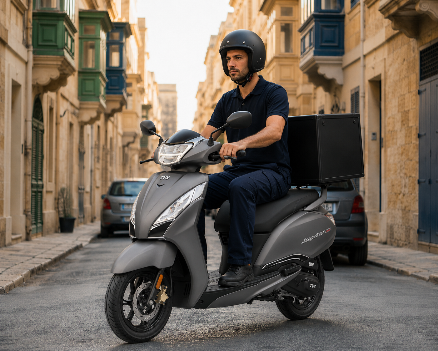 Best TVS commercial scooters for business and delivery use in Malta
