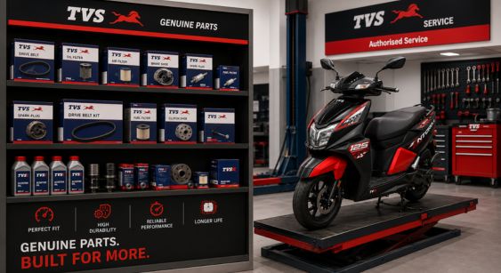 Genuine TVS parts Malta