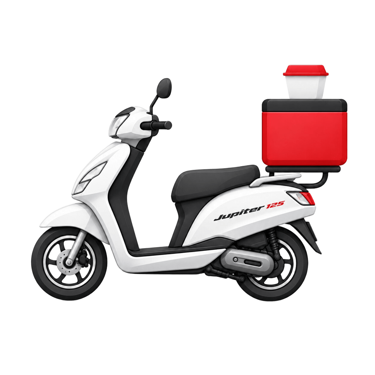 TVS Jupiter for restaurant delivery riders in Malta