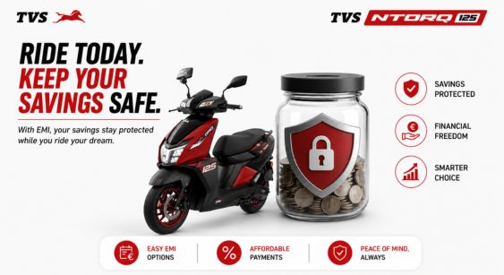  Buy a TVS scooter without draining savings