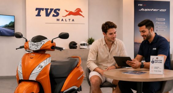  TVS scooter model guidance Malta