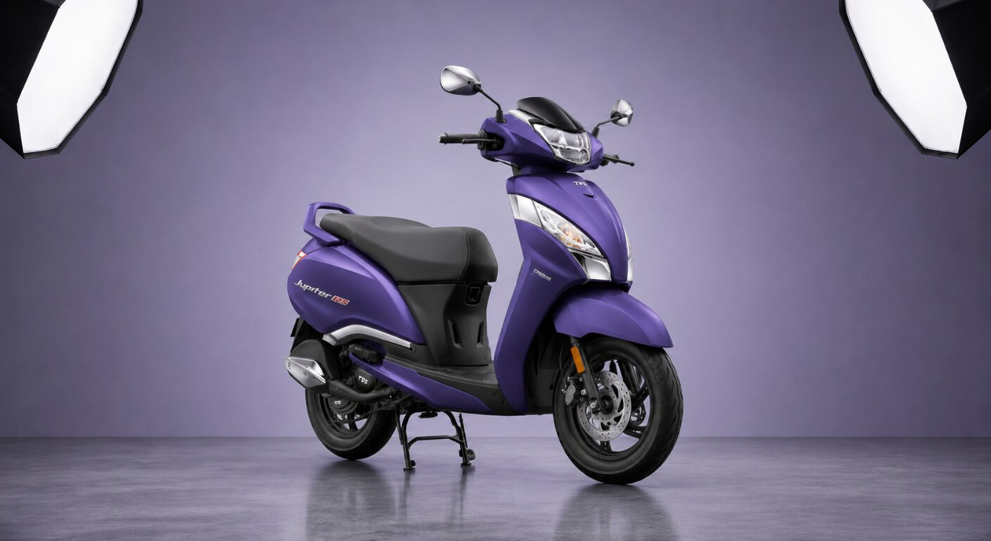 TVS scooter representing simple and direct fleet support in Malta