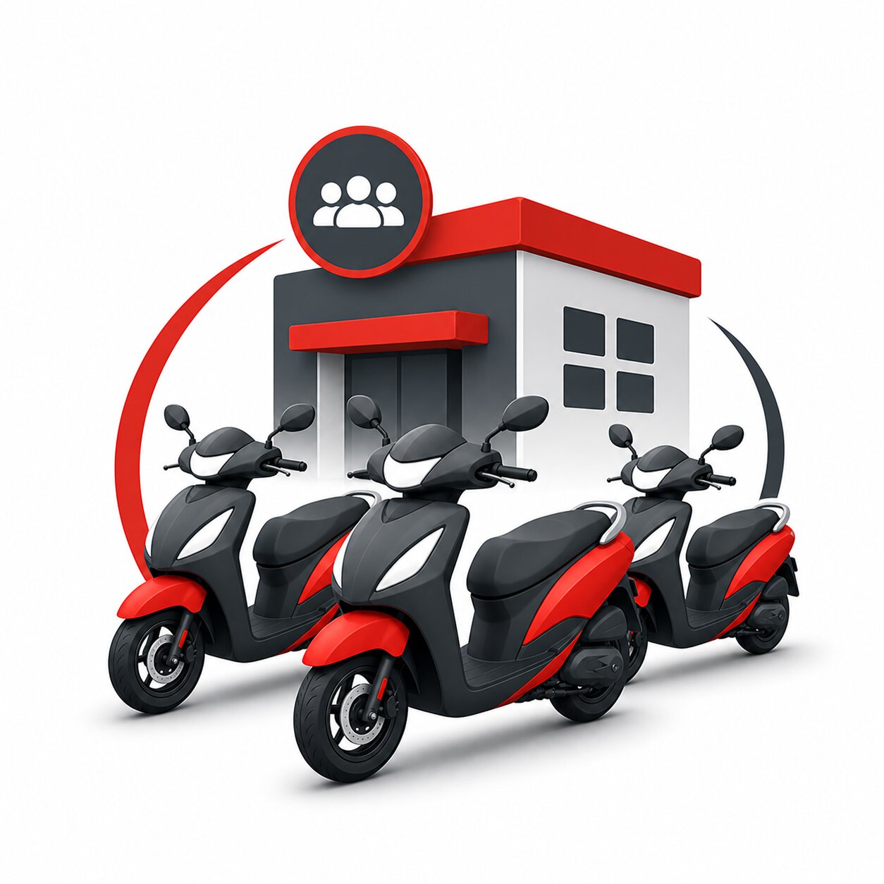 TVS scooters for business fleet Malta